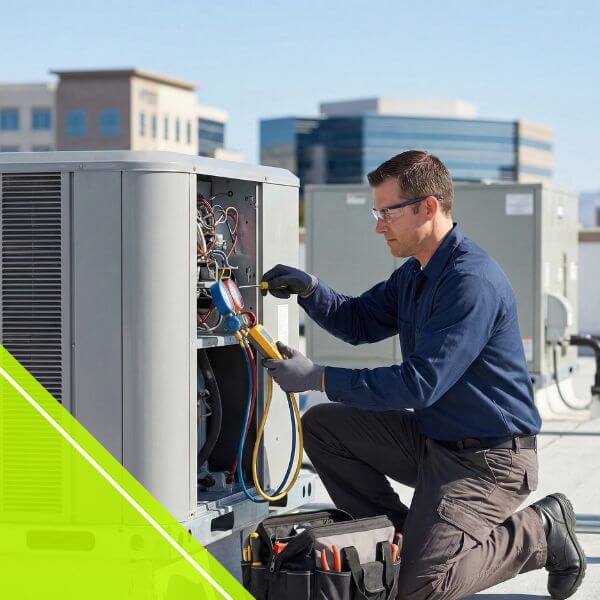 commercial HVAC technician